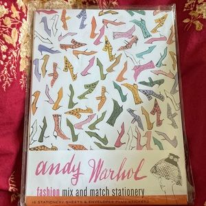 ~Chronicle Books~ Vintage RARE “Andy Warhol” Fashion Mix & Match Station…